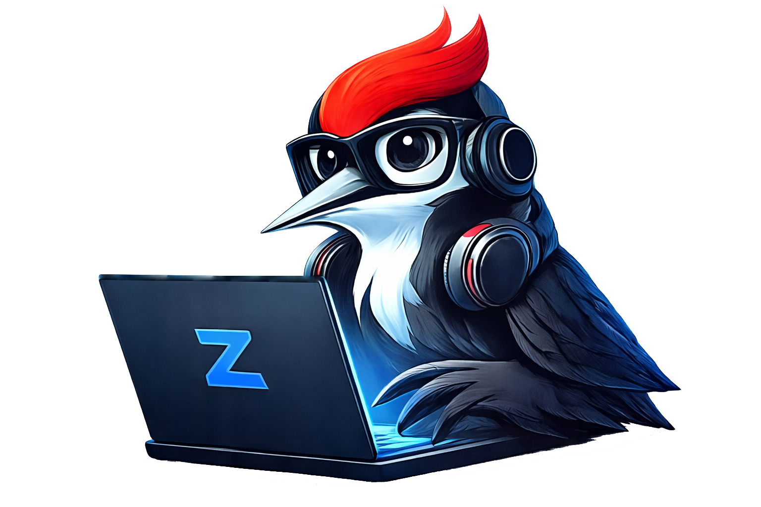 ZunDEV djetlić maskota